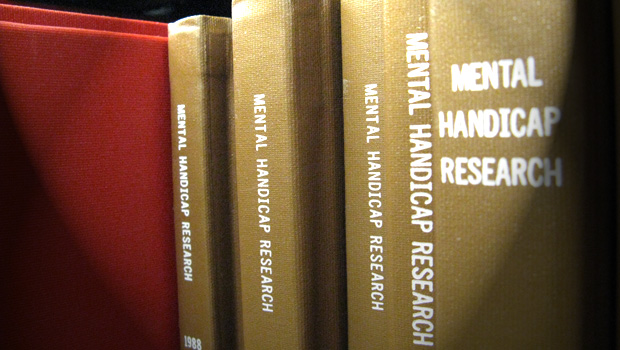 stacks of the Journal of Mental Handicap Research