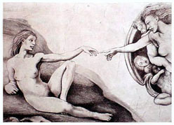 Michelangelo's Eve.