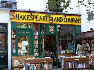 Shakespeare and Company bookstore