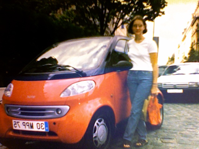Woman and SmartCar