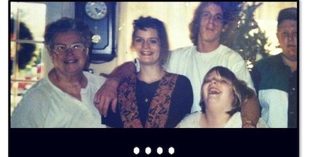 An image of Megan's family, from her Family Discourse page