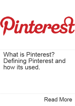 image titled 'What is Pinterest?;' clicking on this image will display more information about Pinterest.