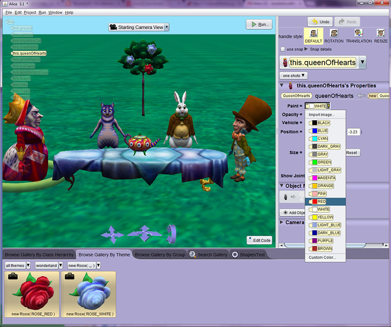 Screenshot from Wonderland