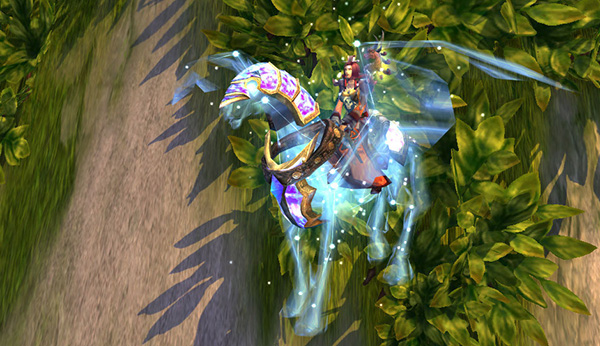The World of Warcraft Celestial Steed, the original “sparklepony”