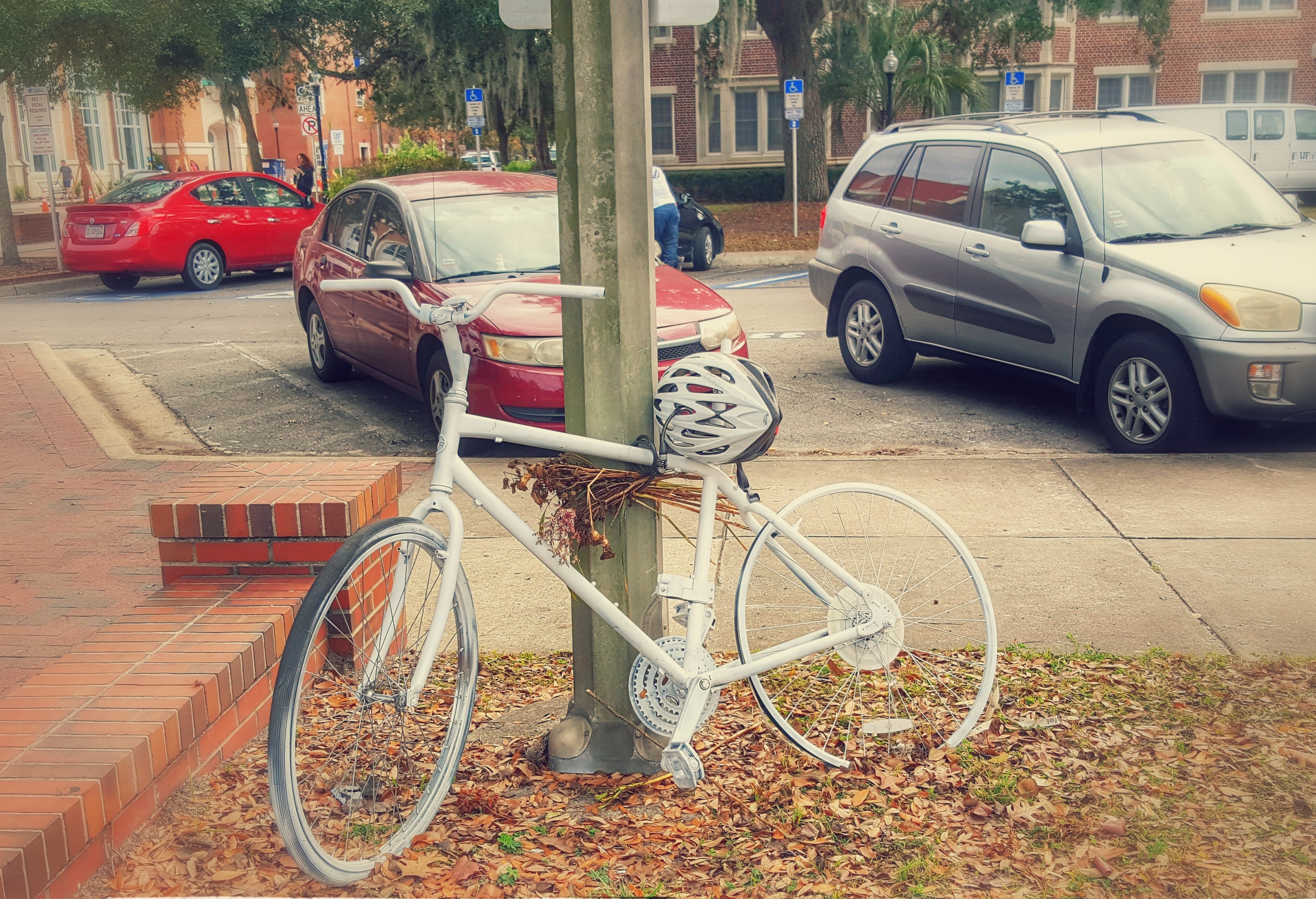 Gainesville ghost bike