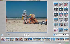 iMovie 4 interface