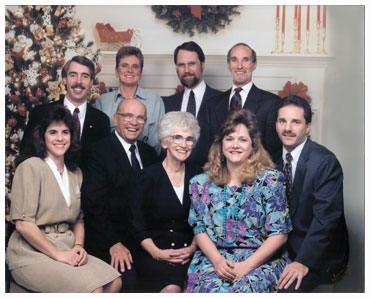 Patton family portrait, 1990's