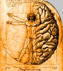sketch of man inside brain