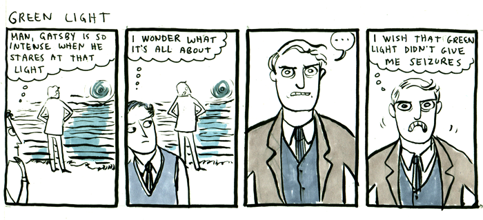 From Kate Beaton's 'Hark! A Vagrant' Webcomic.