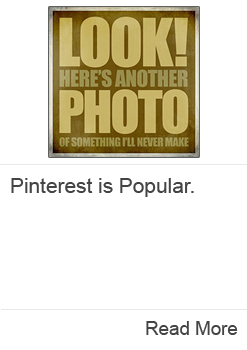 image titled 'Pinterest is Popular;' clicking on this image will display more information about Pinterest's popularity.