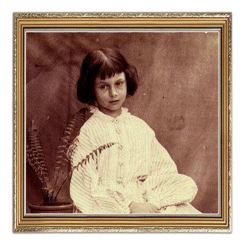 A picture of Alice Liddell