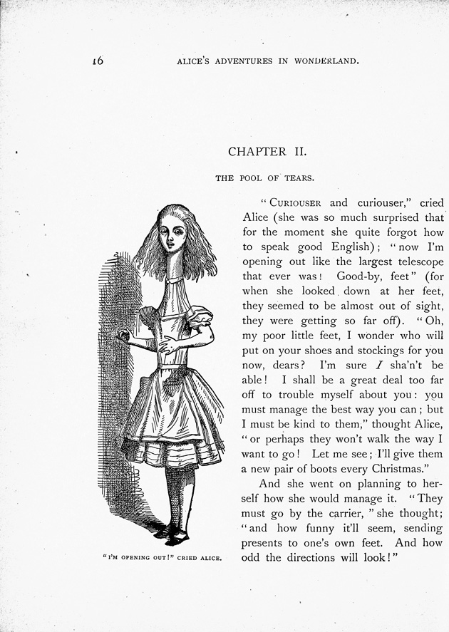 Illustration from Alice's Adventures in Wonderland (1865)