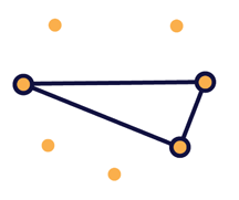 An illustration of the shape of the pronoia and pragmatics viewpath. The purpose of this image is to resonate with the concept polymorphic frames.