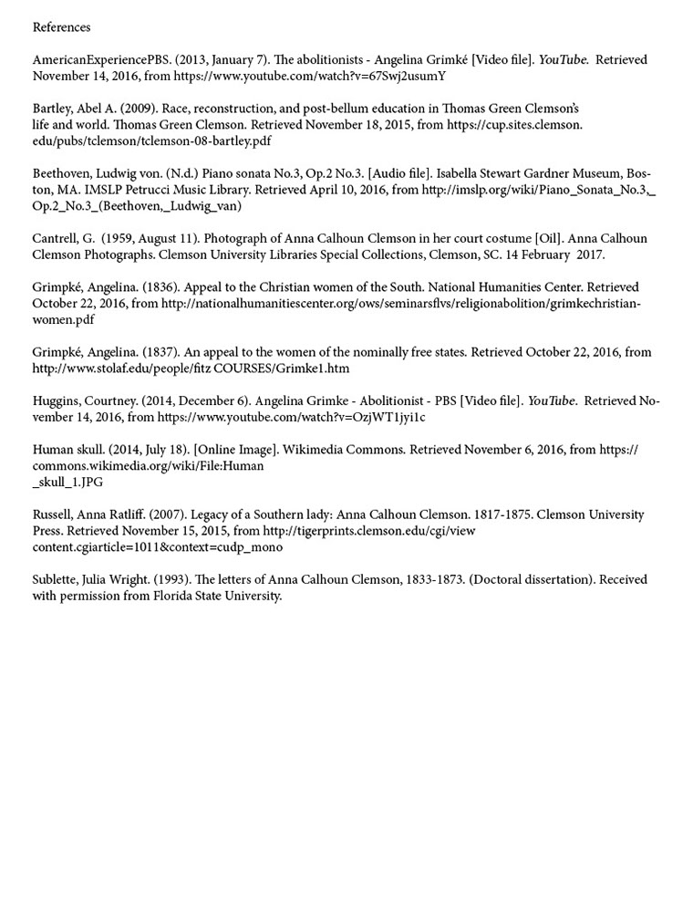 A list of references used in the preceding pages