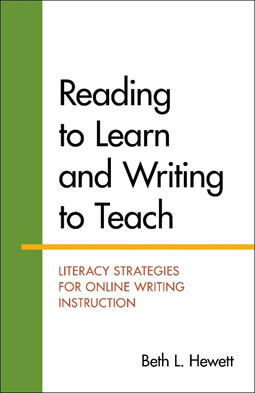 The front cover of Beth Hewett's book: Reading to Learn and Writing to Teach