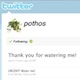 circa 2010 screenshot of @pothos Twitter feed