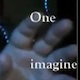 thumbnail image showing hand and text: One imagine