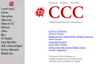 CCC Online Site Screenshot
