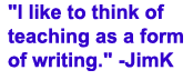Quotation from Jim