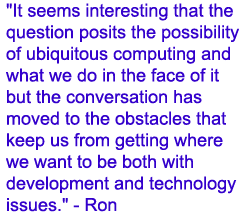 Quotation from Ron