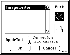 Mac OS dialog box