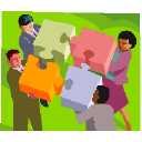 Jig-saw Puzzle (Source: Microsoft Office Design Gallery)