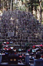Ancestral graveyard, many generations back. Nara, Japan. Photo by David Gillette  2005.